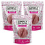 SIMPLY FROM NATURE Meat Strips - Bandes de viande d'oie pour chiens - 3x80 g