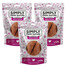SIMPLY FROM NATURE Meat Strips - Bandes de viande de dinde et de noix de coco pour chiens - 3x80 g