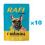 RAFI Classic nourriture humide au boeuf pour chiens 10x400g