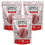 SIMPLY FROM NATURE Meat Strips - Bandes de viande de mouton pour chiens - 3x80 g