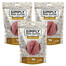 SIMPLY FROM NATURE Meat Strips - Bandes de viande de bœuf et de nigelle pour chiens - 3x80 g