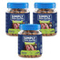 SIMPLY FROM NATURE Smart Bites - Friandises à base de viande de canard pour chiens - 3x130 g