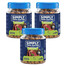 SIMPLY FROM NATURE Smart Bites - Friandises à base de viande de cerf pour chiens - 3x130 g