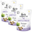 BRIT Care Dog Functional Snack Shrimp Anatistress Les friandises à base de crevettes pour lutter contre le stress 3x150 g