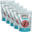 SIMPLY FROM NATURE Meat Strips - Bandes de viande de mouton et riz pour chiens - 5x80 g