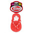 PET NOVA Dog Lifestyle Flapper "Flip flop" jouet pour chien 15cm rouge