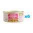 APPLAWS Dog Tin Taste Toppers - Blanc de poulet, saumon et légumes en bouillon - 6x156 g
