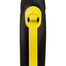 FLEXI Laisse réfléchissante New Neon XS Corde 3m Jaune/Noir