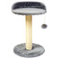 KATIDO Griffoir avec lit pour chat 47 cm gris-bleu