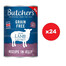 BUTCHER'S Original Recipe in Jelly, nourriture pour chiens, morceaux d'agneau en gelée 24 x 400g