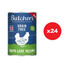 BUTCHER'S Original Tripe, aliments pour chiens, avec du poulet et du rhum, du pâté 24 x 400g