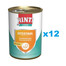 RINTI Canine Intestinal Chicken - Viande de poulet pour chien avec digestion insuffisante - 12 x 400 g