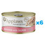 APPLAWS Cat Tin - Poisson blanc et saumon en bouillon - 6x70 g