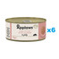 APPLAWS Cat Tin - Filet de thon avec saumon en gelée - 6x70g