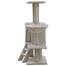 KATIDO Griffoir pour chat 96 cm beige