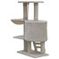 KATIDO Griffoir pour chat 96 cm beige