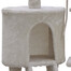 KATIDO Griffoir pour chat 96 cm beige