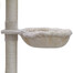 KATIDO Griffoir pour chat 96 cm beige