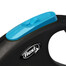 FLEXI Laisse automatique New Neon S corde 5 m bleu
