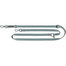 TRIXIE CityStyle Laisse en coton pour chiens S–M: 2.00 m/13 mm gris clair