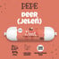 PAKA ZWIERZAKA PEPE Meat Snack Saucisse de cerf pour chiens 200g