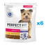 PERFECT FIT Adult 1+ Croquettes complètes pour chiens adultes de petites races, riches en poulet 6x825g