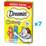 DREAMIES Creamy MEGA PACK aliment complémentaire au poulet et au saumon 84x10 g