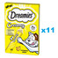 DREAMIES Creamy karma complémentaire avec du délicieux fromage pour chat 44x10 g