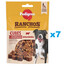 PEDIGREE Ranchos Cubes 7x70 g nourriture complémentaire pour chiens adultes avec du bœuf
