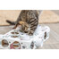 TRIXIE Cat Activity Paws'n'Treats Box jouet éducatif pour chat 35×7×20 cm carton