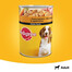 PEDIGREE avec du poulet et des carottes en gelée 400g