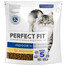 PERFECT FIT (Indoor 1+) 750g Riche en poulet - nourriture sèche pour chat vivant à l'intérieur
