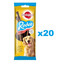 PEDIGREE Rodeo 20x70g friandises pour chien au boeuf
