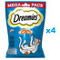DREAMIES Mega Pack 4x180 g une friandise au goût délicieux de saumon pour chat