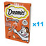DREAMIES Délicieuses friandises au poulet pour chats 44 x10g
