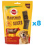 PEDIGREE Ranchos Slices 8x60g friandises pour chien au boeuf