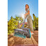 GARDENA Brosse rechargeable pour terrasses avec batterie AquaBrush Patio 03/18V P4A