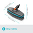 GARDENA Cleansystem brosse de lavage douce