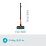 GARDENA Cleansystem brosse à récurer douce avec manche