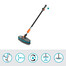 GARDENA Cleansystem brosse à récurer douce avec manche