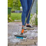 GARDENA Cleansystem brosse à récurer douce avec manche