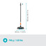 GARDENA Cleansystem brosse dure avec manche