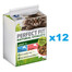 PERFECT FIT Natural Vitality 72x50 g Aliment complet humide pour chats adultes, également après la stérilisation, à la sauce au poisson océanique et au saumon