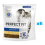 PERFECT FIT Indoor 1+ 6x750 g Aliment sec complet pour chats adultes, riche en poulet