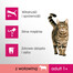 PERFECT FIT Cat 6x750 g Adult beef multi croquettes au boeuf pour chats