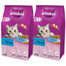 WHISKAS Adult Croquettes - pour chats au thon et légumes - 2x14kg
