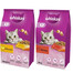 WHISKAS Adult 14kg au poulet et légumes + WHISKAS Adult 14kg au bœuf et légumes