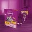 WHISKAS Adult - nourriture sèche complète avec du poulet délicieux pour les chats adultes - 6x300 g