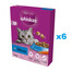 WHISKAS Adult 6x300g croquettes pour chat avec du thon délicieux