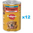 PEDIGREE Adult boîte 12x1200g aliment complet humide pour chiens adultes avec bœuf en gelée